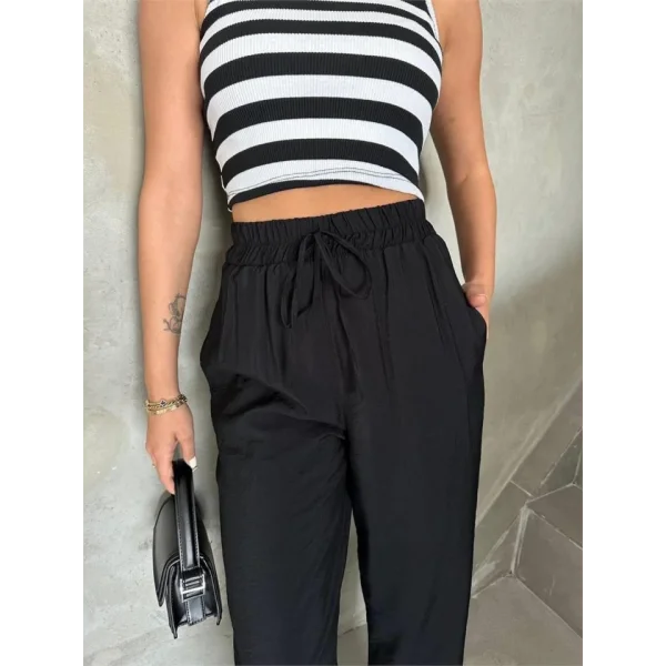 BE ATİK DETAYI ODA KUAŞ PANTOON  iyah