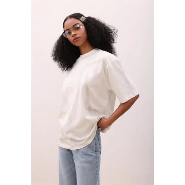 Beatrice Geçiş Baskılı Tişört 8017-8