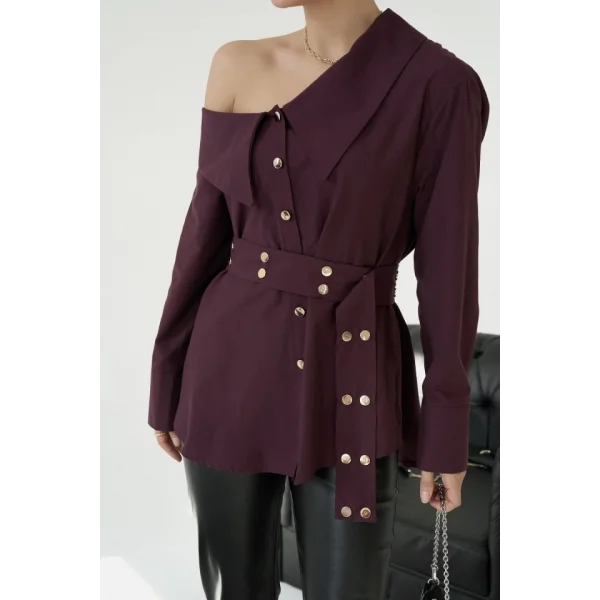 Bebe Yaka Kemerli Gömlek  ürdüm