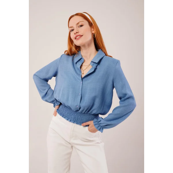 Bel Ve Bilek astikli avi Bluz