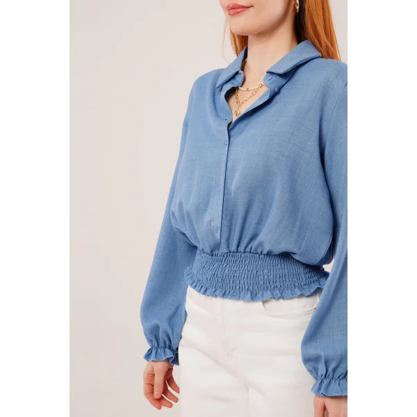 Bel Ve Bilek astikli avi Bluz