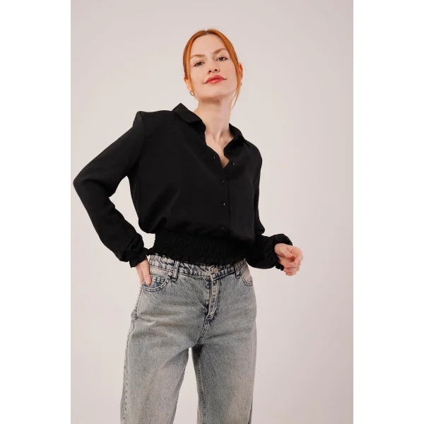 Bel Ve Bilek astikli iyah Bluz