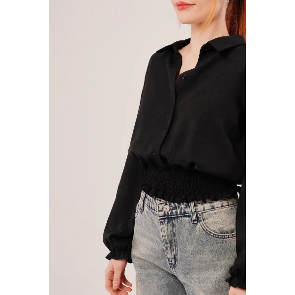 Bel Ve Bilek astikli iyah Bluz