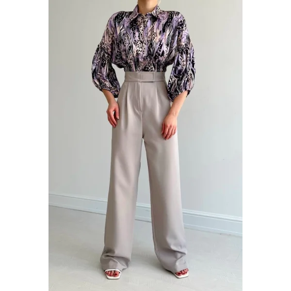 Beli astikli aten Gömlek  ila