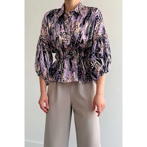 Beli astikli aten Gömlek  ila