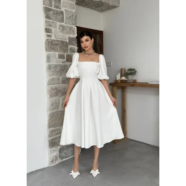 Benjamin Çan Etekli idi Boy Elbise