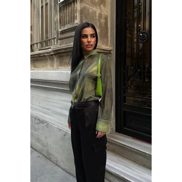 Bertha Desenli Wual Gömlek 3374-08