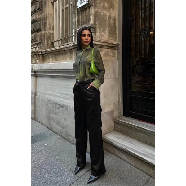 Bertha Desenli Wual Gömlek 3374-08