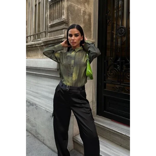 Bertha Desenli Wual Gömlek 3374-08