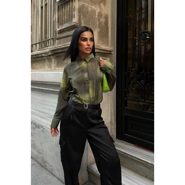 Bertha Desenli Wual Gömlek 3374-08