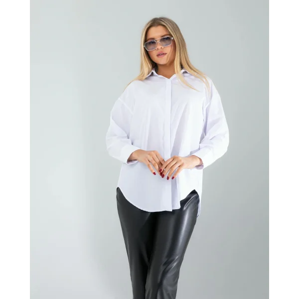 Beyaz Regular Fit Gömlek