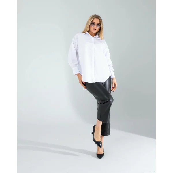 Beyaz Regular Fit Gömlek