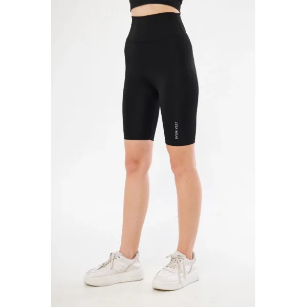 Biker porcu Şort  iyah