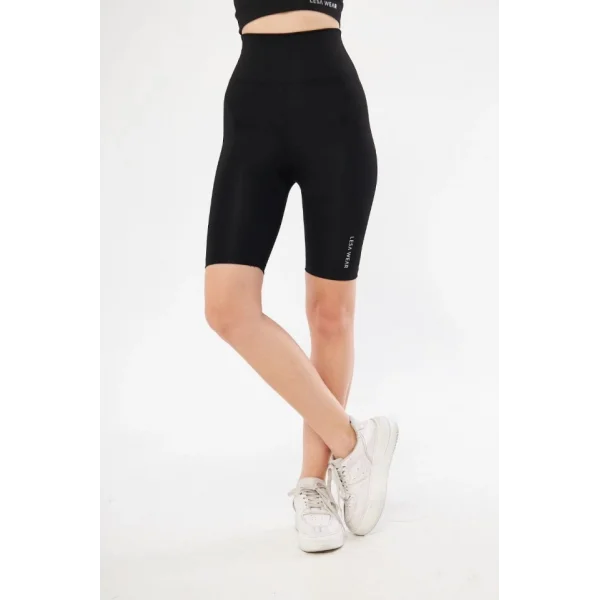 Biker porcu Şort  iyah