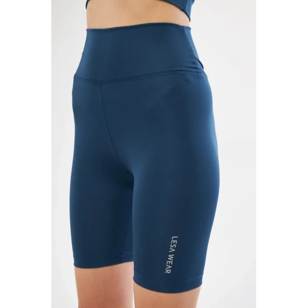 Biker Sporcu Şort - Turkuaz