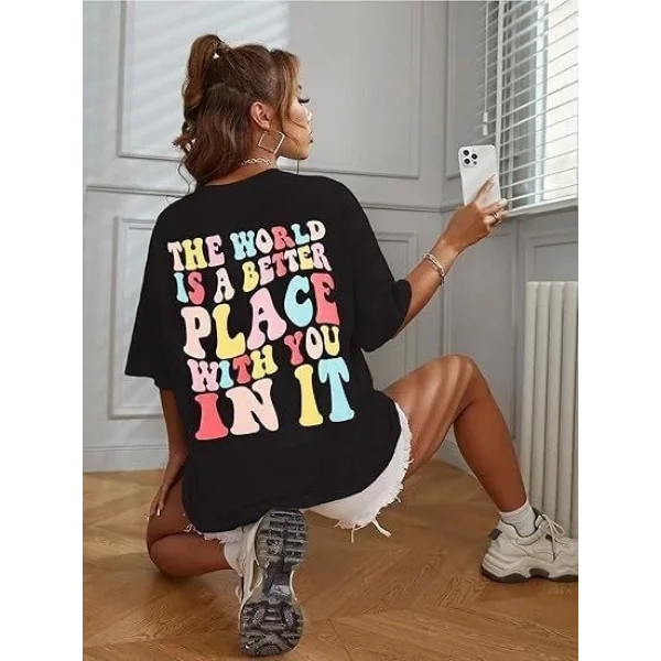 Bisiklet Yaka Baskılı Tshirt  iyah