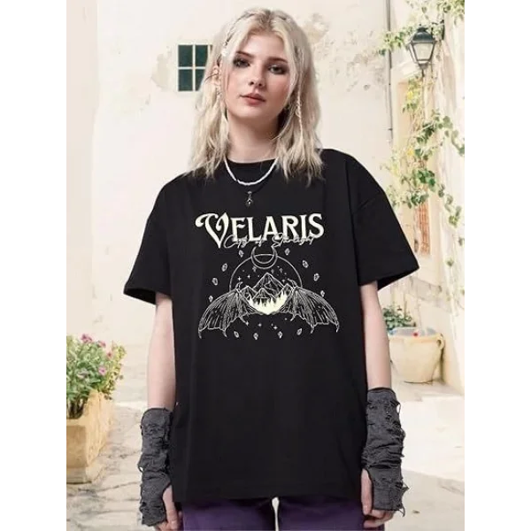 Bisiklet Yaka Baskılı Tshirt  iyah