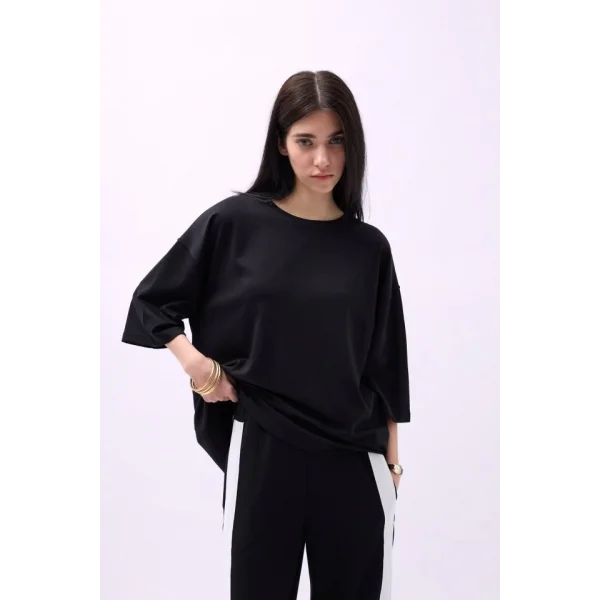 Bisiklet Yaka Oversize Thirt