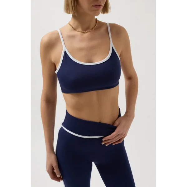 Biye Detaylı Yüksek Bel Tayt