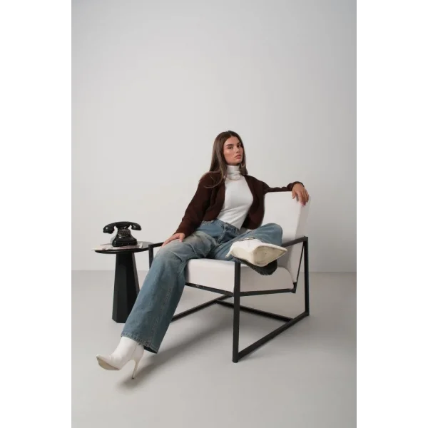 Biyeli Crop Triko Hırka