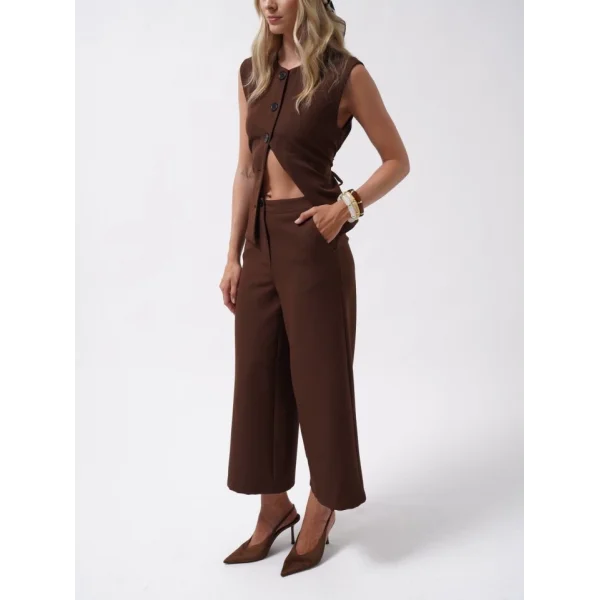 Bol Paça Midi Boy Pantolon