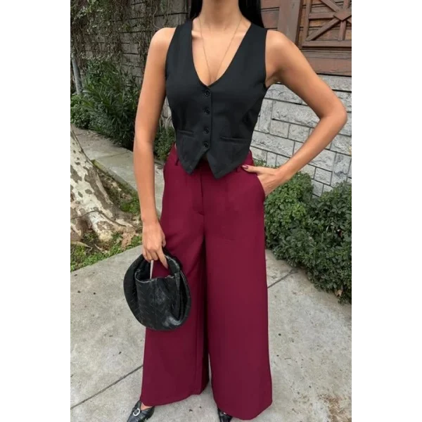 Bol Paça Palazzo Pantolon 0080