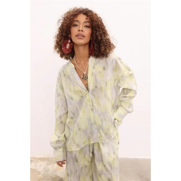 Bonnie Flamlı Keten Takım 9564-08