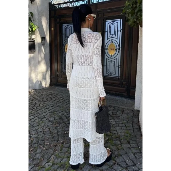 Bridget Ajurlu Uzun Hırka Takım 9881