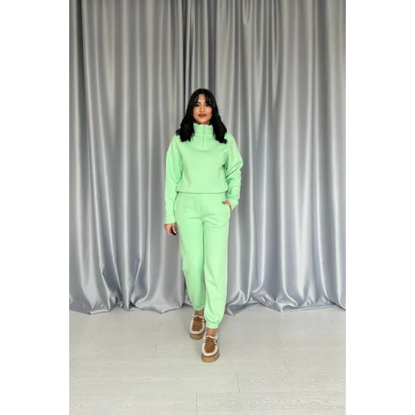 Çağla Üç İplik Eşofman Takım