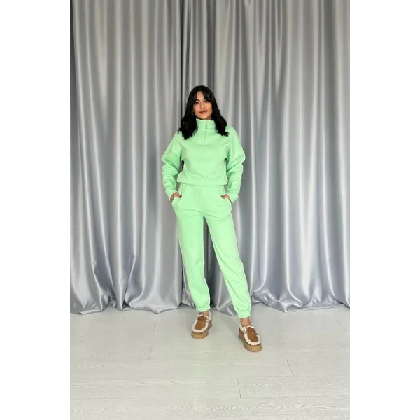 Çağla Üç İplik Eşofman Takım