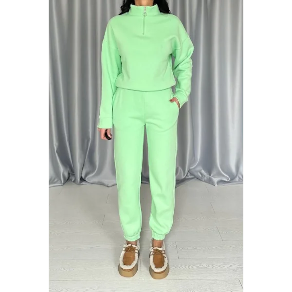 Çağla Üç İplik Eşofman Takım