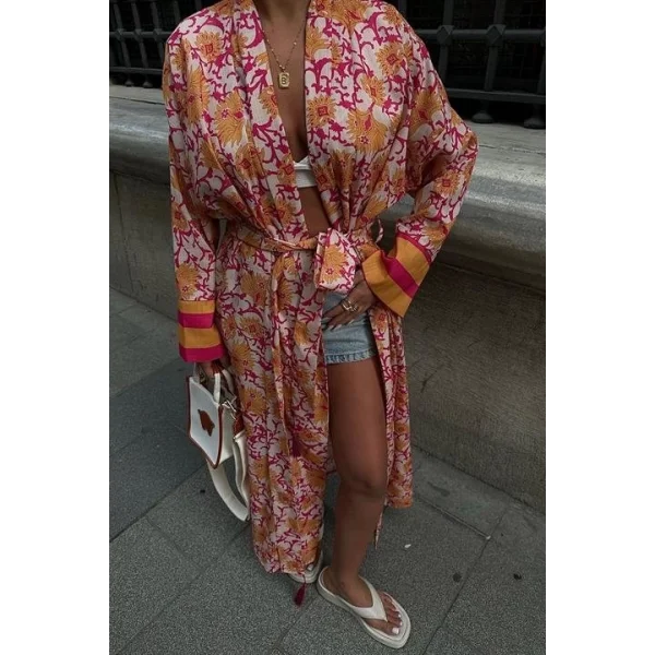 Camilla Keten Kimono 5157-08