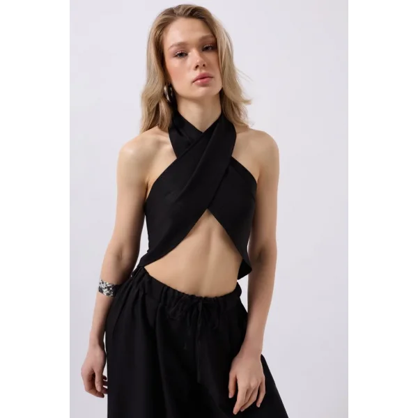 Çapraz Bağlamalı Keten Crop