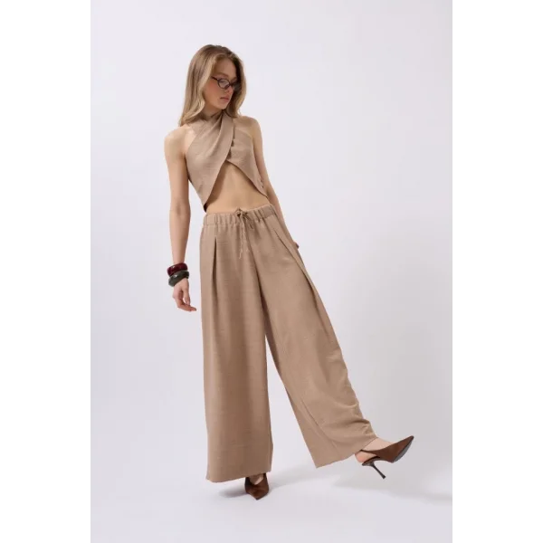 Çapraz Bağlamalı Keten Crop