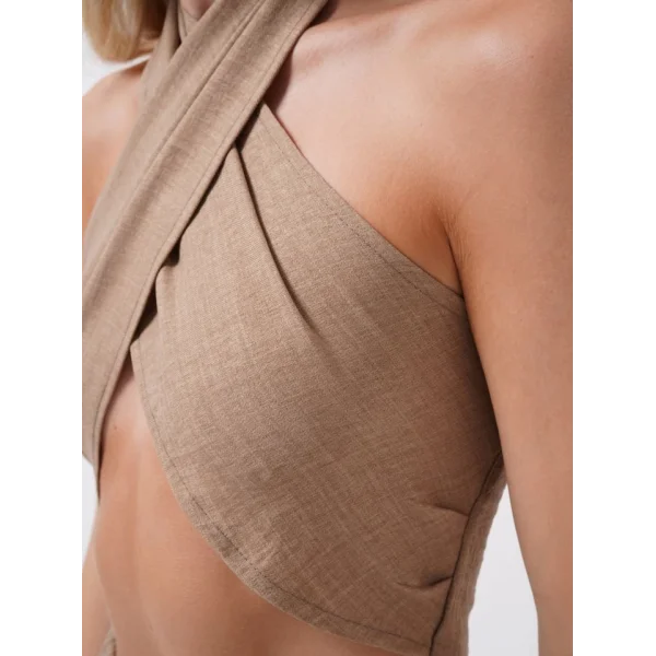 Çapraz Bağlamalı Keten Crop