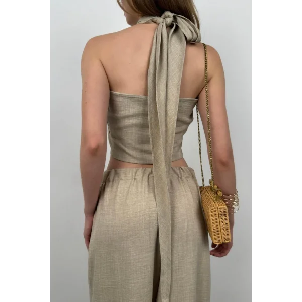 Çapraz Bağlamalı Keten Crop