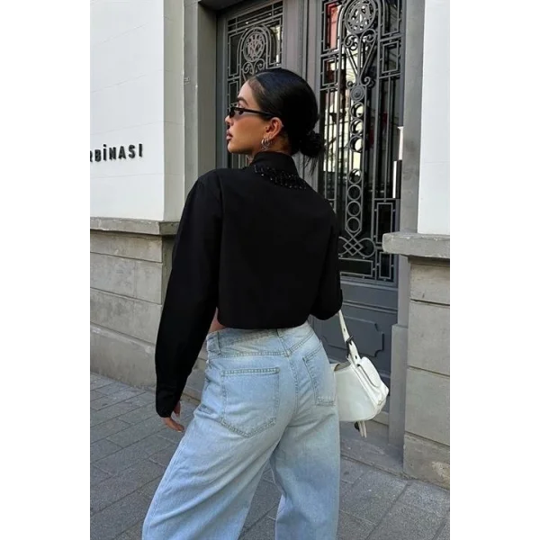 Carmen Püskül Detaylı Gömlek 3387-08