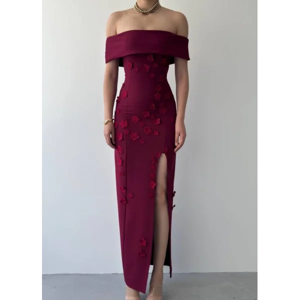 Cası Straplez  Elbise