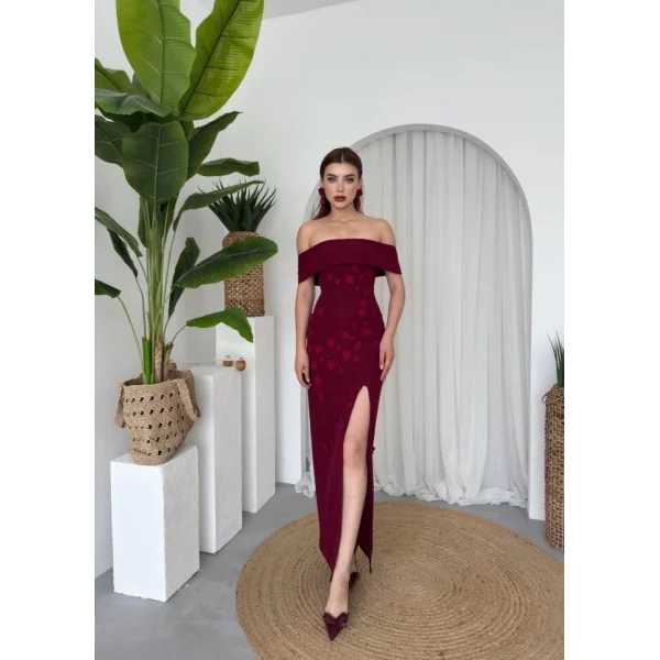 Cası Straplez  Elbise