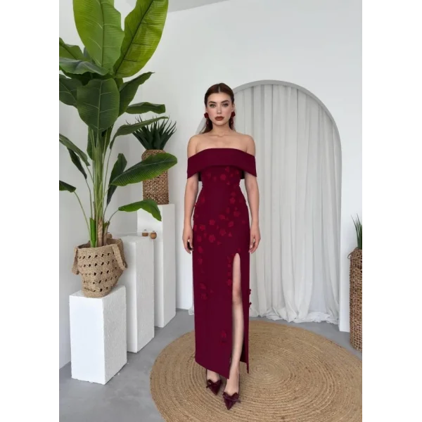 Cası Straplez  Elbise