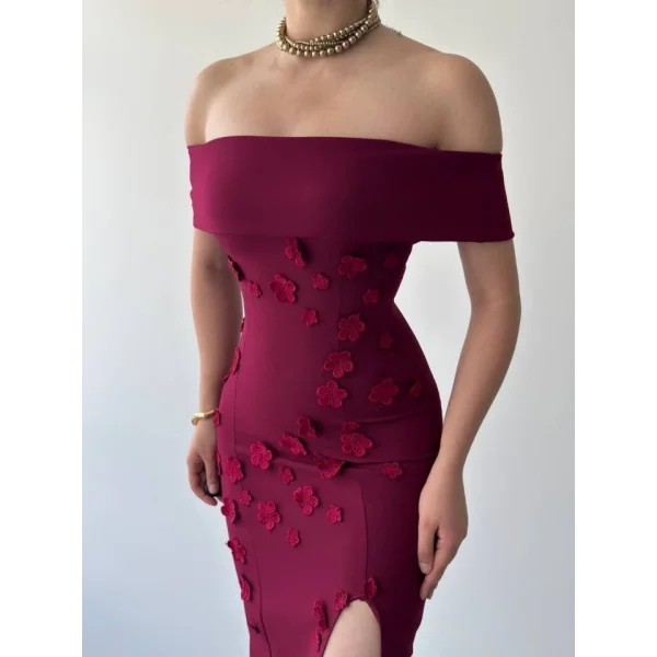 Cası Straplez  Elbise