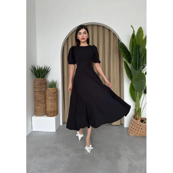 Catania Balon Kol Elbise