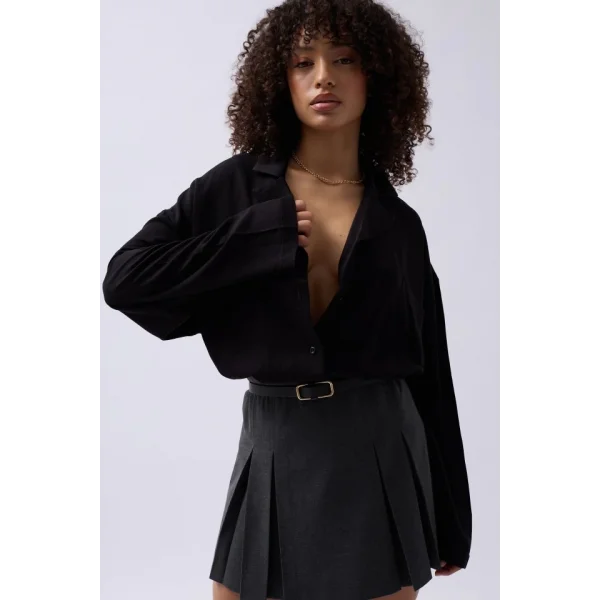 Ceket Yaka Cepli Gömlek