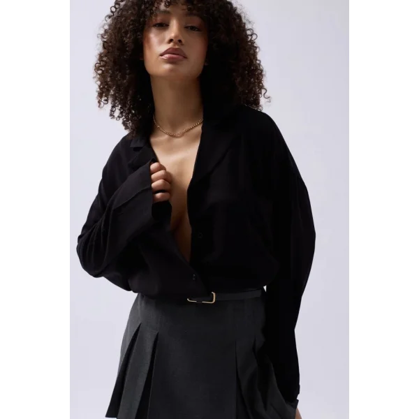 Ceket Yaka Cepli Gömlek