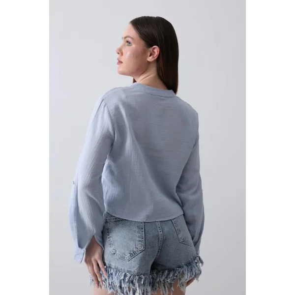 Cepli Hakim Yaka Bluz  Bebe avisi