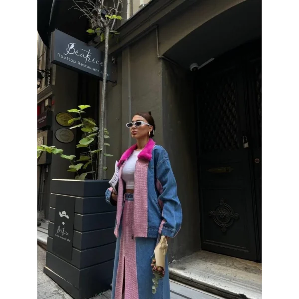 CHANE GARNİİ KOT ONT  Fuşya