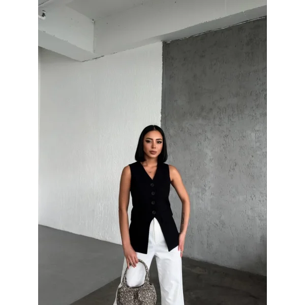 Chanel U Cep Kapakli Yelek