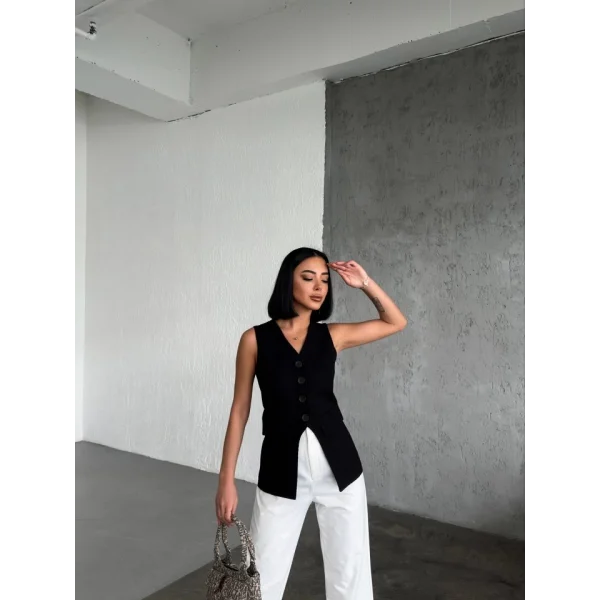 Chanel U Cep Kapakli Yelek