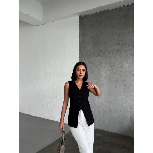 Chanel U Cep Kapakli Yelek