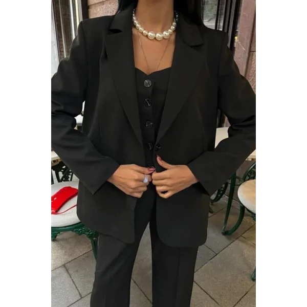 Cherries Büstiyerli Üçlü Takım 9891